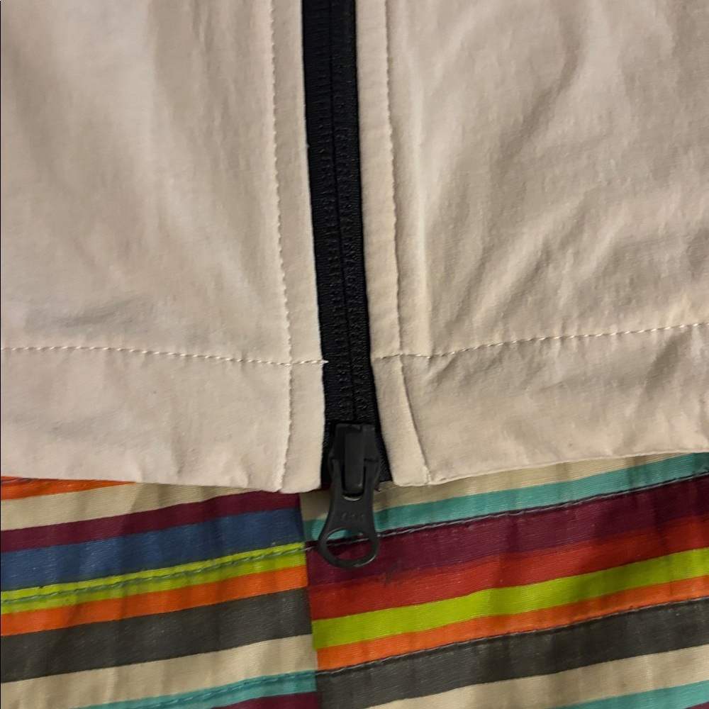 Nike tech nylon Men's White and Black Windbreaker Jacket extra large loose fit - Picture 11 of 16